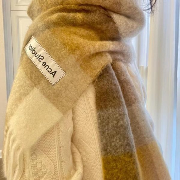 réplica,joyas,joyería,1:1,replica,fake,lujo,barato Bufanda de mohair acné