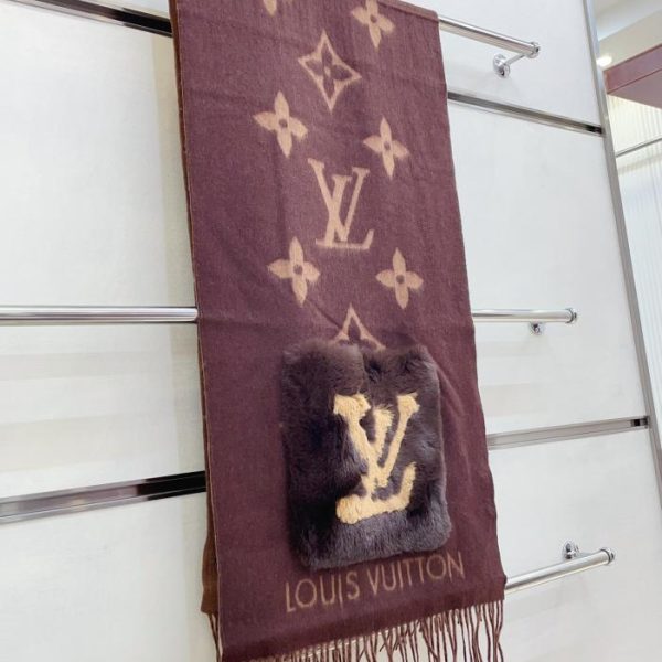 réplica,joyas,joyería,1:1,replica,fake,lujo,barato [Alta calidad 5 colores] Nuevo chal de Louis Vuitton