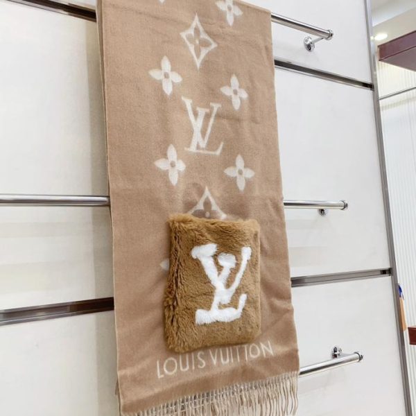 réplica,joyas,joyería,1:1,replica,fake,lujo,barato [Alta calidad 5 colores] Nuevo chal de Louis Vuitton