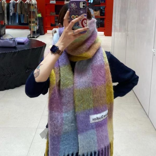 réplica,joyas,joyería,1:1,replica,fake,lujo,barato Bufanda de mohair acné