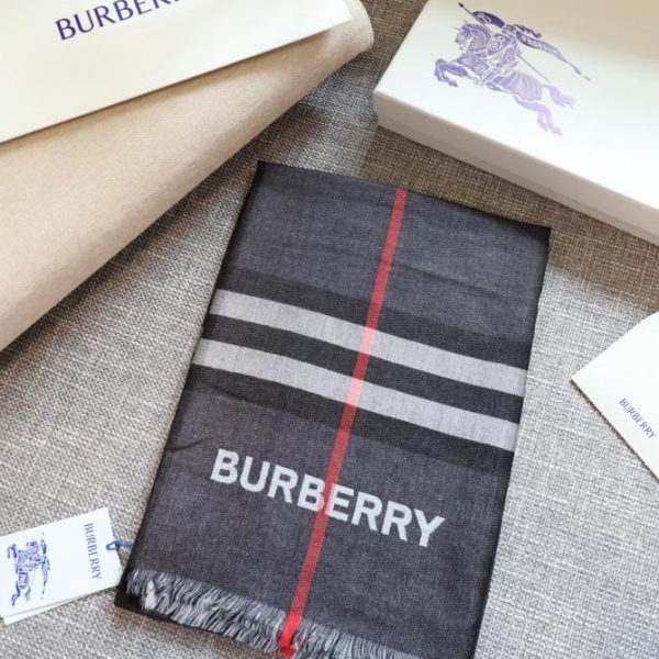 réplica,joyas,joyería,1:1,replica,fake,lujo,barato Burberry chal fino a cuadros de doble cara