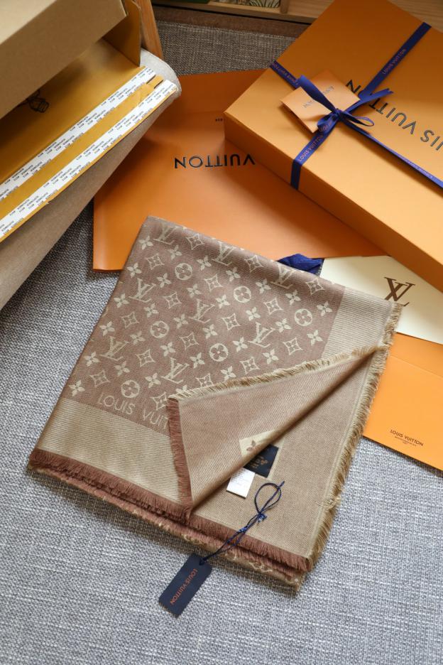 réplica,joyas,joyería,1:1,replica,fake,lujo,barato réplica,joyas,joyería,1:1,replica,fake,lujo,barato Bufanda cuadrada de cachemira Louis Vuitton