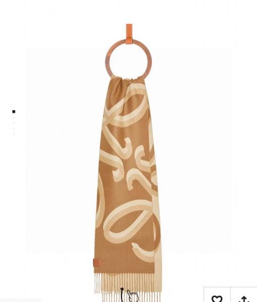 réplica,joyas,joyería,1:1,replica,fake,lujo,barato Bufanda de lana de doble cara LOEWE