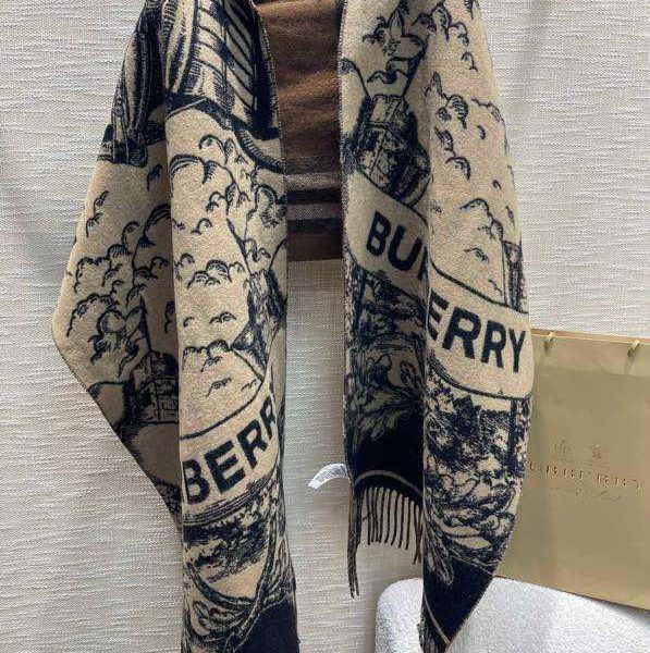 réplica,joyas,joyería,1:1,replica,fake,lujo,barato Chal reversible War Horse Knight de Burberry