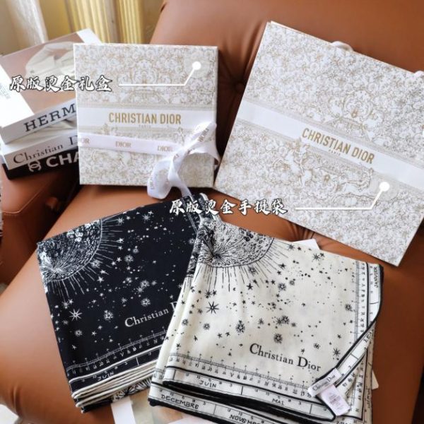 réplica,joyas,joyería,1:1,replica,fake,lujo,barato Dior nuevo pañuelo de seda