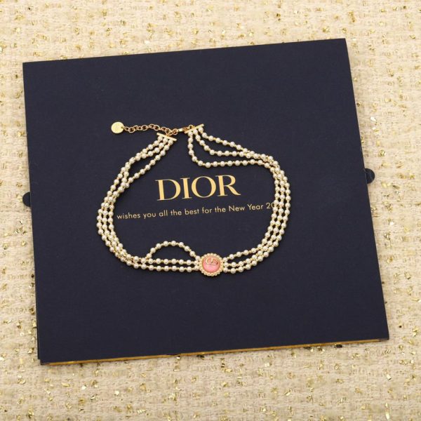 réplica,joyas,joyería,1:1,replica,fake,lujo,barato Gargantilla de perlas Dior