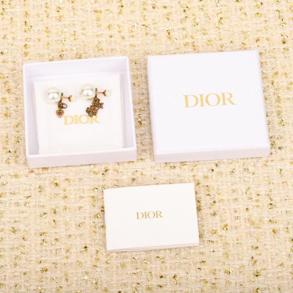 réplica,joyas,joyería,1:1,replica,fake,lujo,barato Pulsera Dior con cuentas de cristal multicolor