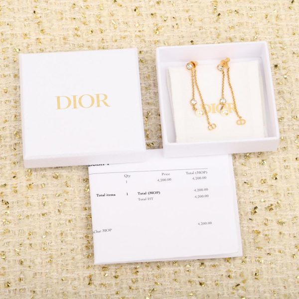 réplica,joyas,joyería,1:1,replica,fake,lujo,barato Pendientes Dior con borlas
