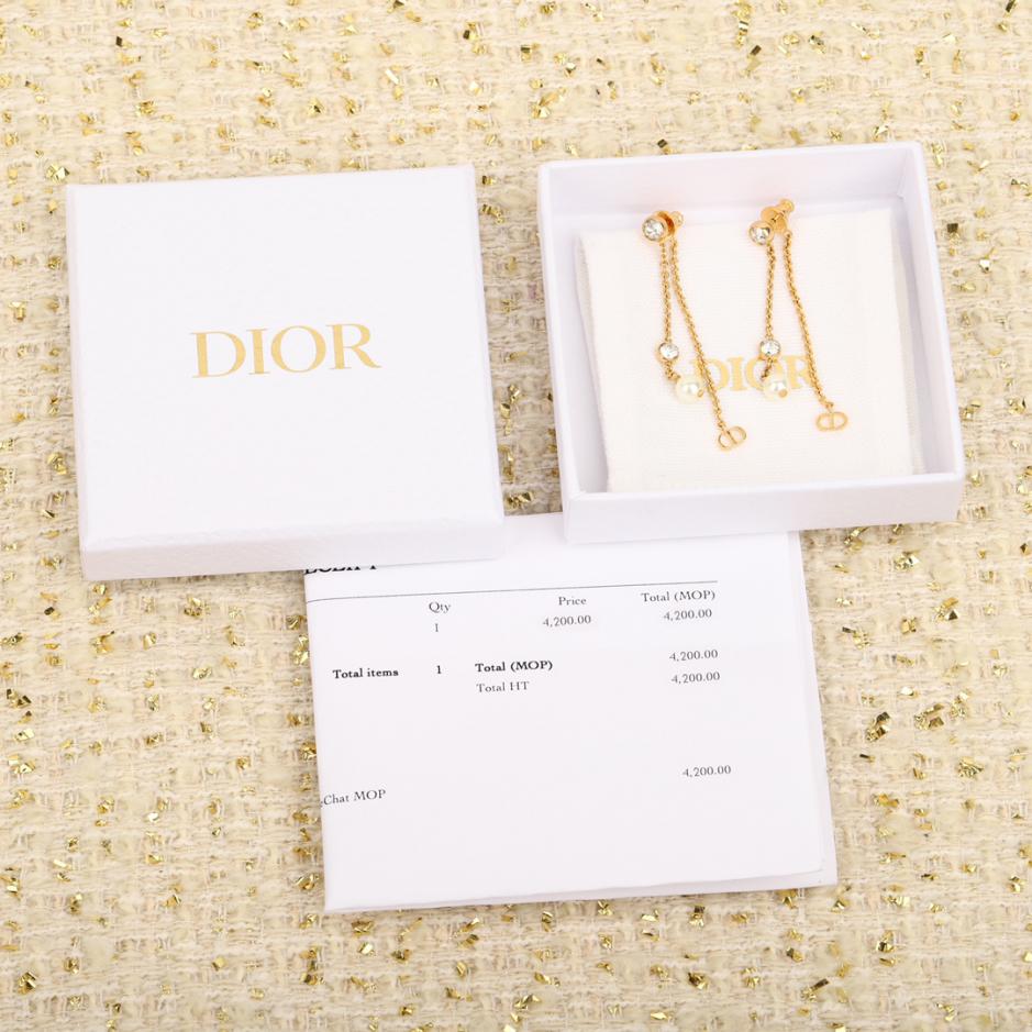 réplica,joyas,joyería,1:1,replica,fake,lujo,barato réplica,joyas,joyería,1:1,replica,fake,lujo,barato Pendientes Dior con borlas