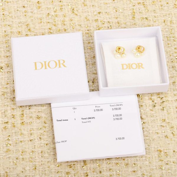 réplica,joyas,joyería,1:1,replica,fake,lujo,barato Pendientes de perlas Dior