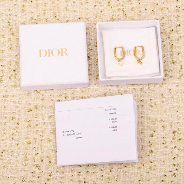 réplica,joyas,joyería,1:1,replica,fake,lujo,barato Pendientes de diamantes Dior