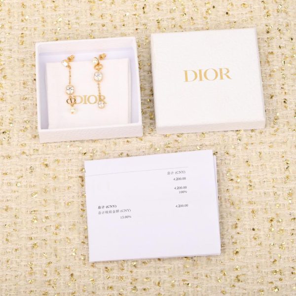 réplica,joyas,joyería,1:1,replica,fake,lujo,barato Pendientes Dior con borlas