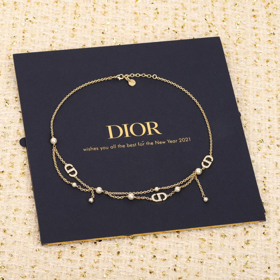 réplica,joyas,joyería,1:1,replica,fake,lujo,barato réplica,joyas,joyería,1:1,replica,fake,lujo,barato Collar Dior con borlas