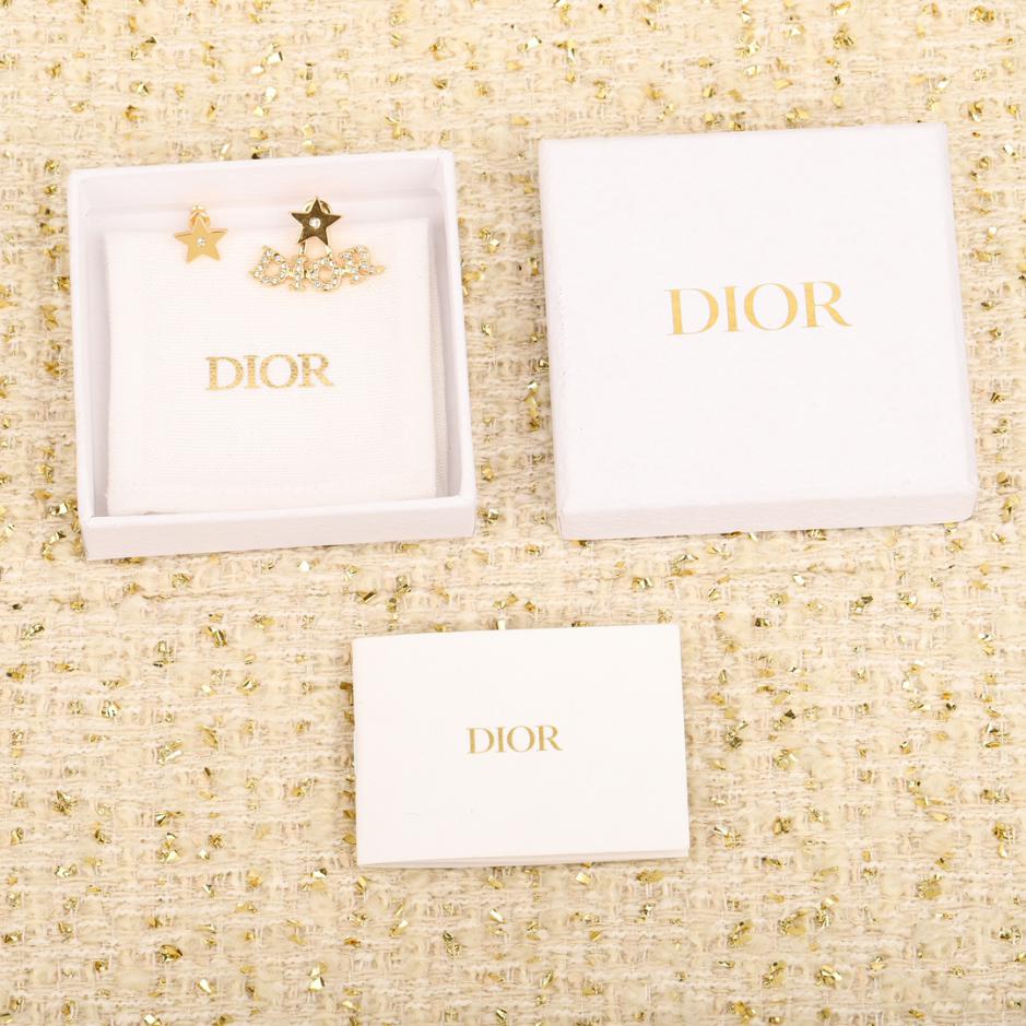 réplica,joyas,joyería,1:1,replica,fake,lujo,barato réplica,joyas,joyería,1:1,replica,fake,lujo,barato Pendientes Dior con diamantes y letras