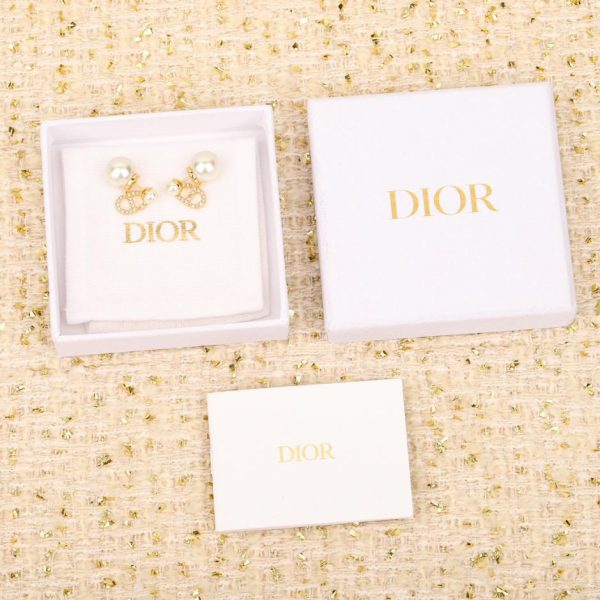 réplica,joyas,joyería,1:1,replica,fake,lujo,barato Pendientes de cuentas de cristal Dior