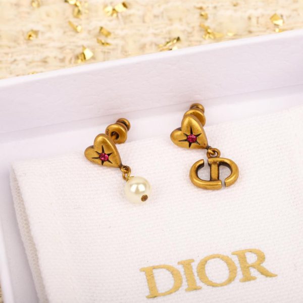 réplica,joyas,joyería,1:1,replica,fake,lujo,barato Pendientes de amor vintage Dior