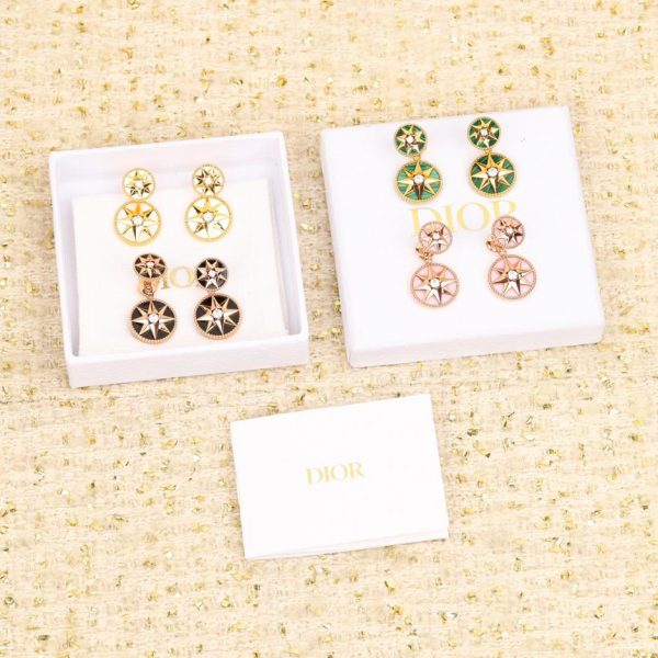 réplica,joyas,joyería,1:1,replica,fake,lujo,barato Pendientes brújula Dior