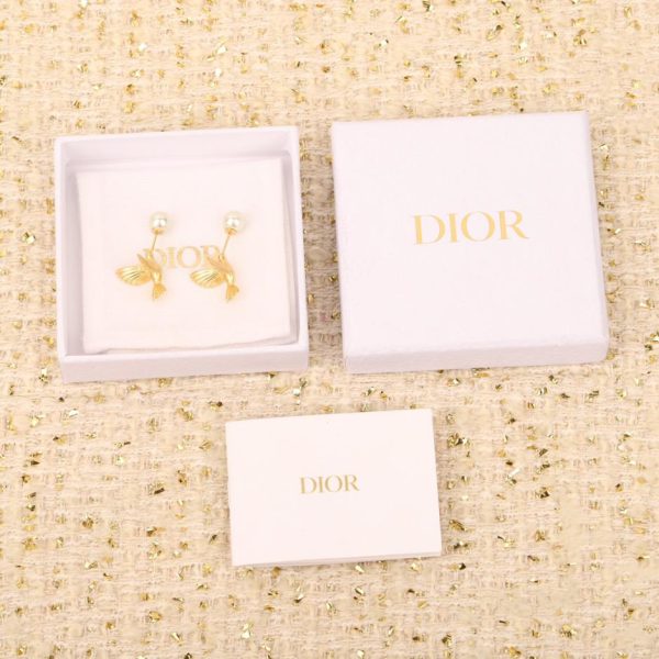 réplica,joyas,joyería,1:1,replica,fake,lujo,barato Broche Dior con perlas ovaladas