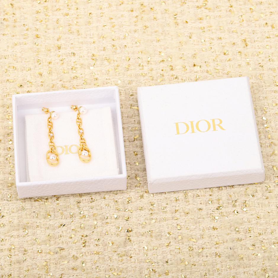 réplica,joyas,joyería,1:1,replica,fake,lujo,barato réplica,joyas,joyería,1:1,replica,fake,lujo,barato Pendientes Dior con perlas ovaladas
