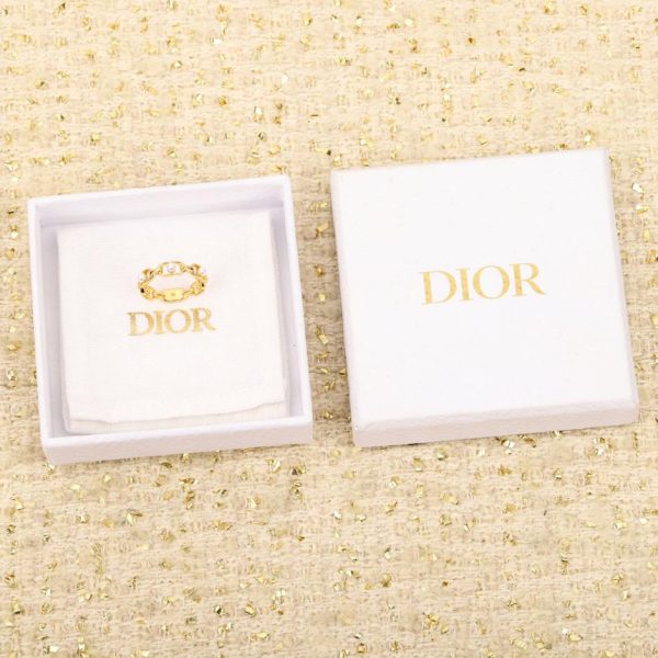 réplica,joyas,joyería,1:1,replica,fake,lujo,barato Anillo Dior con perlas ovaladas