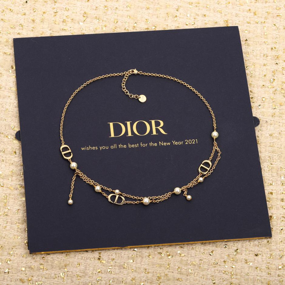 réplica,joyas,joyería,1:1,replica,fake,lujo,barato réplica,joyas,joyería,1:1,replica,fake,lujo,barato Collar Dior con borlas