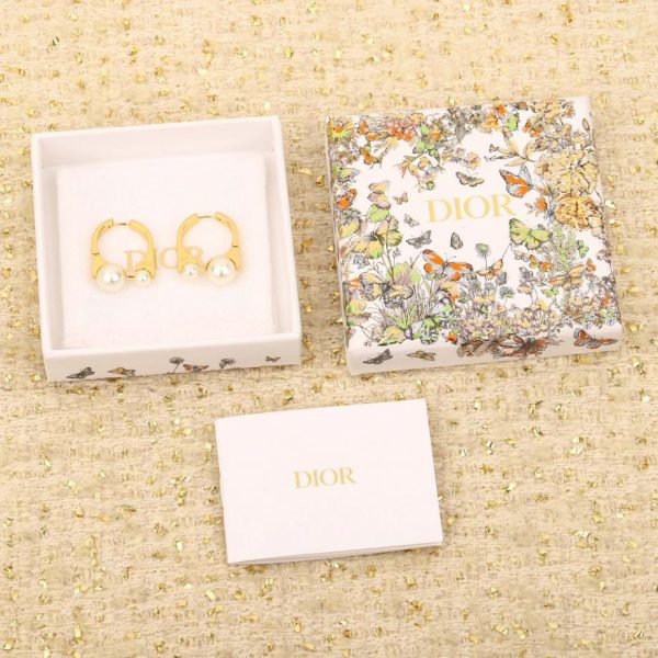 réplica,joyas,joyería,1:1,replica,fake,lujo,barato Anillo de perlas tamaño Dior