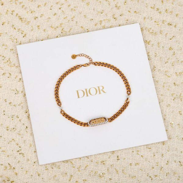 réplica,joyas,joyería,1:1,replica,fake,lujo,barato Pulsera con letras Dior