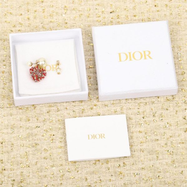 réplica,joyas,joyería,1:1,replica,fake,lujo,barato Pendientes de amor limitados de Año Nuevo Dior