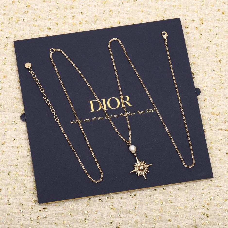 réplica,joyas,joyería,1:1,replica,fake,lujo,barato réplica,joyas,joyería,1:1,replica,fake,lujo,barato Collar Dior Dream Christmas Series