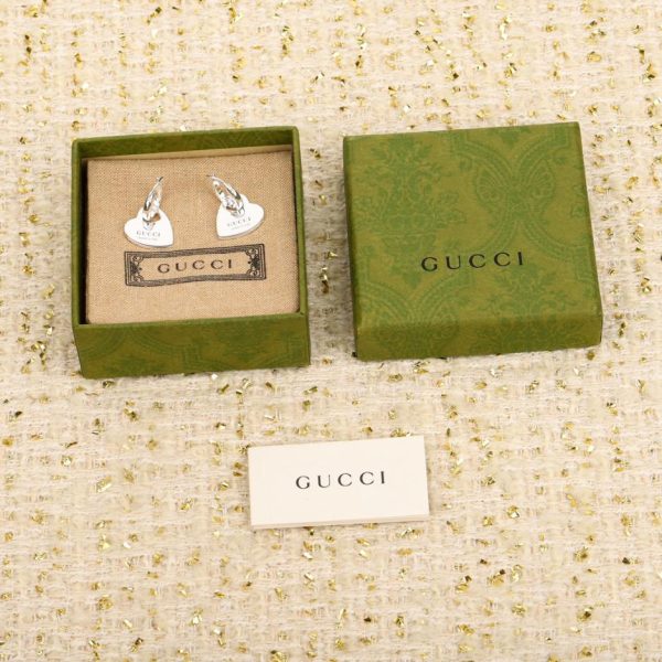 réplica,joyas,joyería,1:1,replica,fake,lujo,barato pendientes de aro Gucci