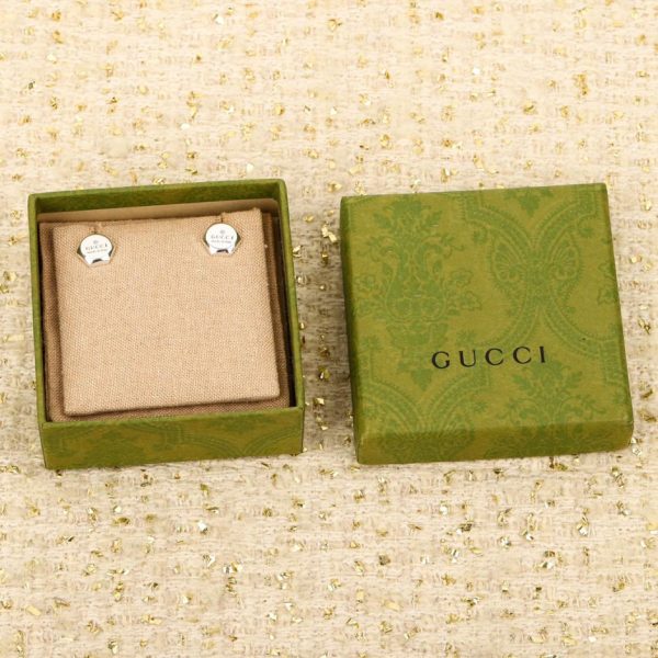 réplica,joyas,joyería,1:1,replica,fake,lujo,barato Pendientes Gucci tallados