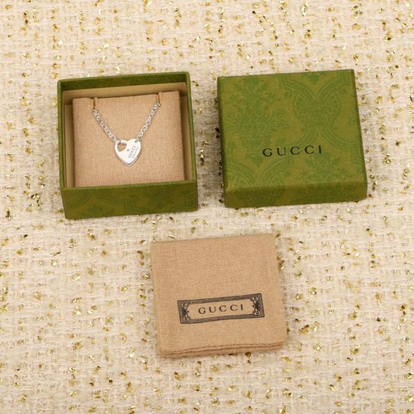 réplica,joyas,joyería,1:1,replica,fake,lujo,barato collar con colgante de gucci