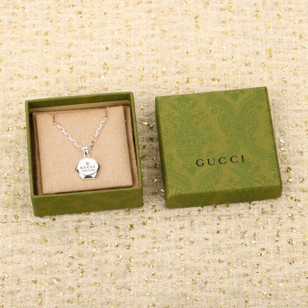 réplica,joyas,joyería,1:1,replica,fake,lujo,barato Collar tallado Gucci