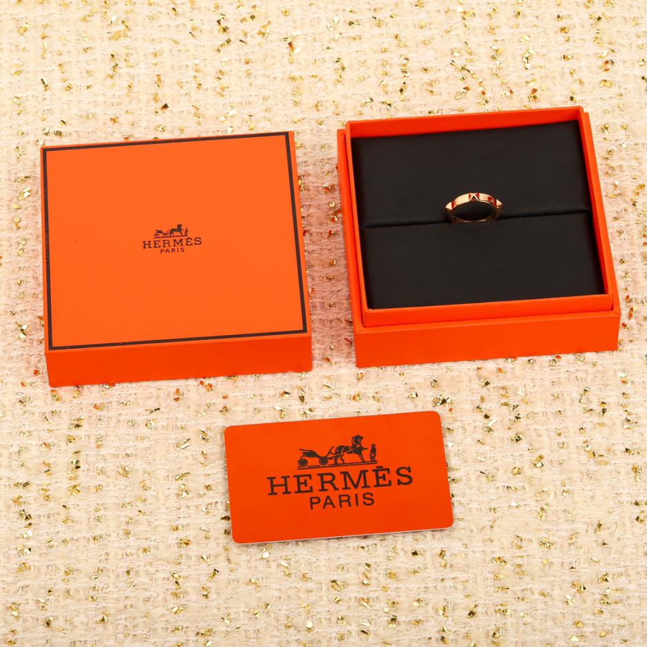 réplica,joyas,joyería,1:1,replica,fake,lujo,barato réplica,joyas,joyería,1:1,replica,fake,lujo,barato Anillo de nariz de cerdo Hermes