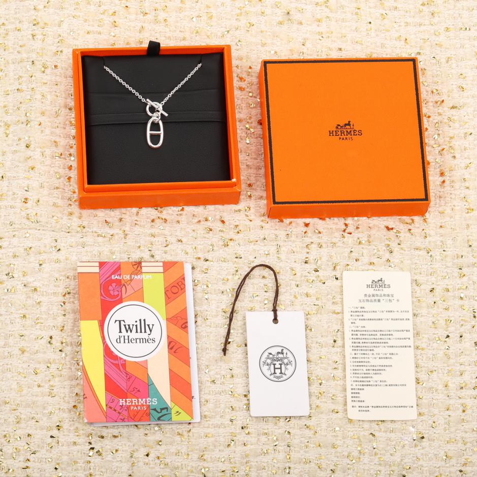 réplica,joyas,joyería,1:1,replica,fake,lujo,barato réplica,joyas,joyería,1:1,replica,fake,lujo,barato Collar de nariz de cerdo Hermes