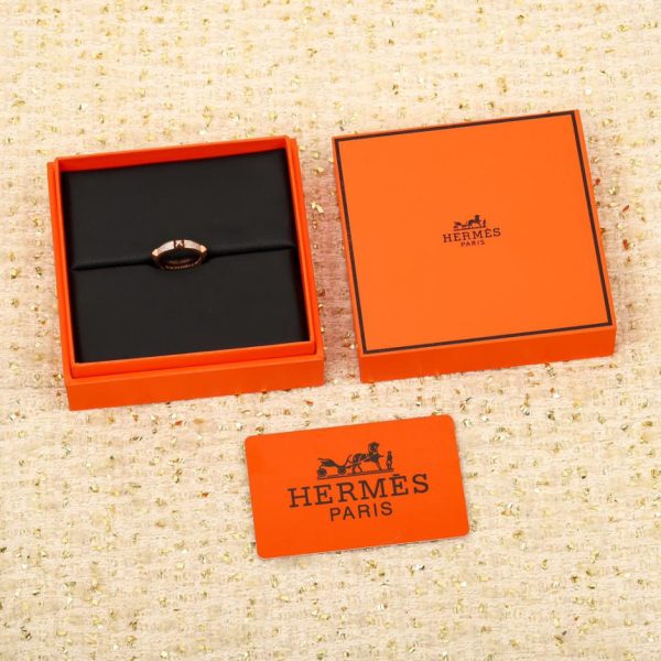 réplica,joyas,joyería,1:1,replica,fake,lujo,barato Pulsera Hermes de plata de ley 925 con diamantes cuadrados.