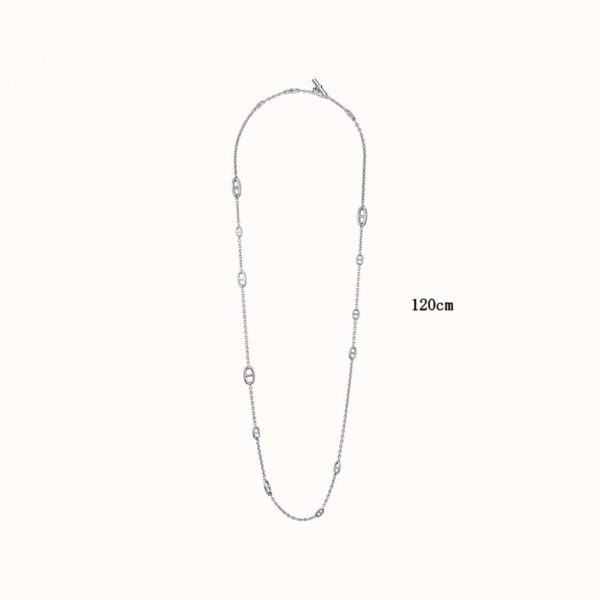réplica,joyas,joyería,1:1,replica,fake,lujo,barato Cadena de cintura de nariz de cerdo Hermes