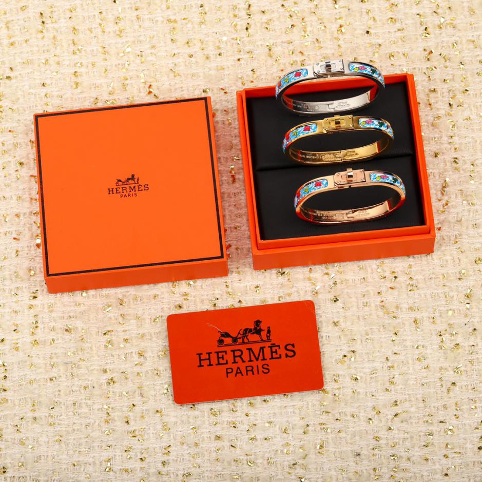 réplica,joyas,joyería,1:1,replica,fake,lujo,barato réplica,joyas,joyería,1:1,replica,fake,lujo,barato Pulsera Hermes Kelly de esmalte