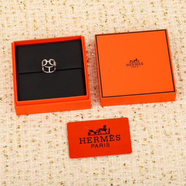 réplica,joyas,joyería,1:1,replica,fake,lujo,barato Anillo hueco Hermes