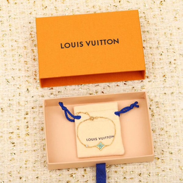 réplica,joyas,joyería,1:1,replica,fake,lujo,barato Pendientes LV amazonita