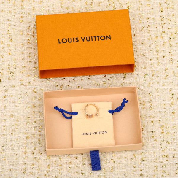 réplica,joyas,joyería,1:1,replica,fake,lujo,barato anillo completo de diamantes LV
