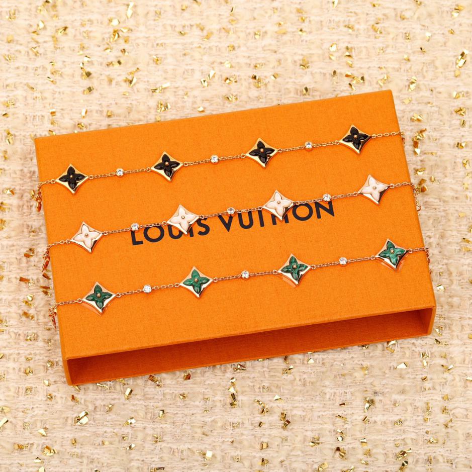 réplica,joyas,joyería,1:1,replica,fake,lujo,barato réplica,joyas,joyería,1:1,replica,fake,lujo,barato Pulsera LV de cuatro flores
