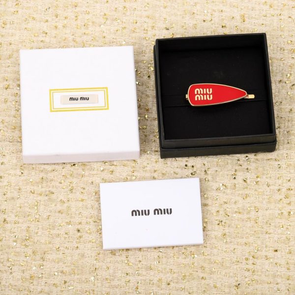 réplica,joyas,joyería,1:1,replica,fake,lujo,barato Miu Miu nueva pinza para el pelo