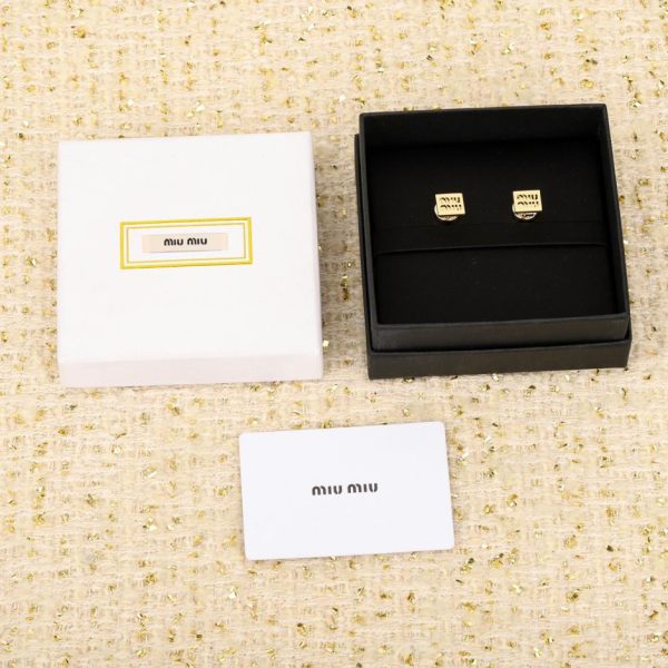 réplica,joyas,joyería,1:1,replica,fake,lujo,barato Collar cuadrado Miu Miu