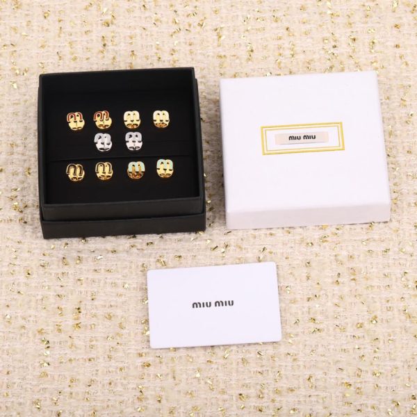 réplica,joyas,joyería,1:1,replica,fake,lujo,barato orejas de miu miu