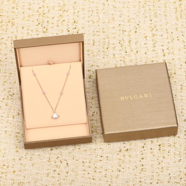 réplica,joyas,joyería,1:1,replica,fake,lujo,barato Collar minifalda Bvlgari del Día de San Valentín chino