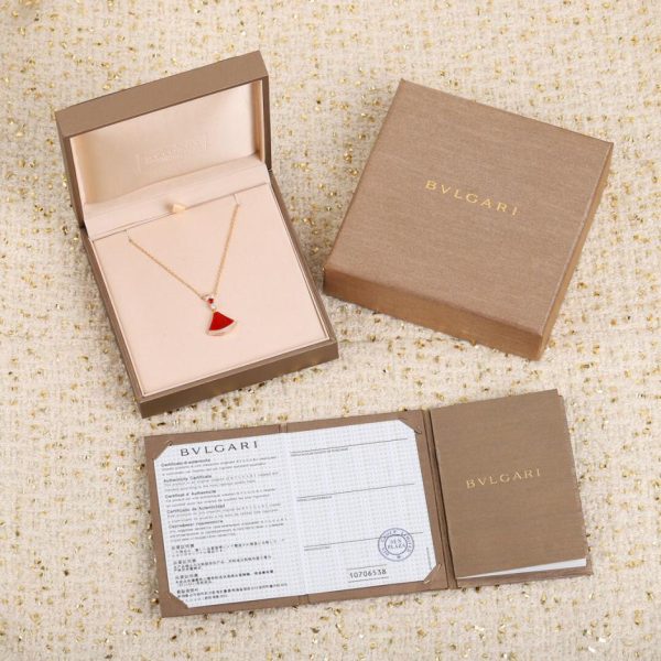 réplica,joyas,joyería,1:1,replica,fake,lujo,barato Collar abanico grande Bvlgari