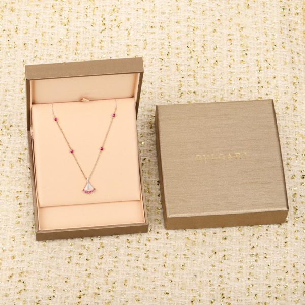 réplica,joyas,joyería,1:1,replica,fake,lujo,barato Collar minifalda Bvlgari del Día de San Valentín chino