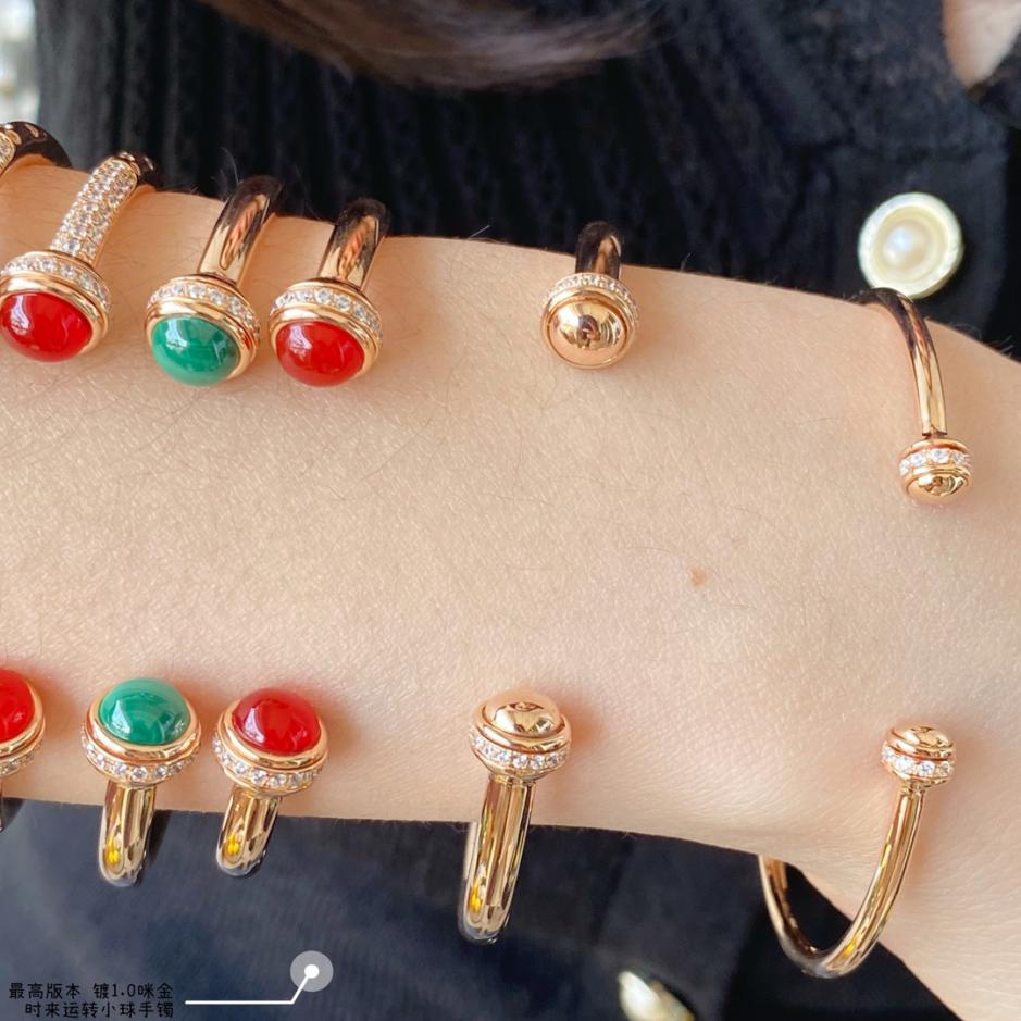 réplica,joyas,joyería,1:1,replica,fake,lujo,barato Pulsera Piaget con bolas giratorias gruesas