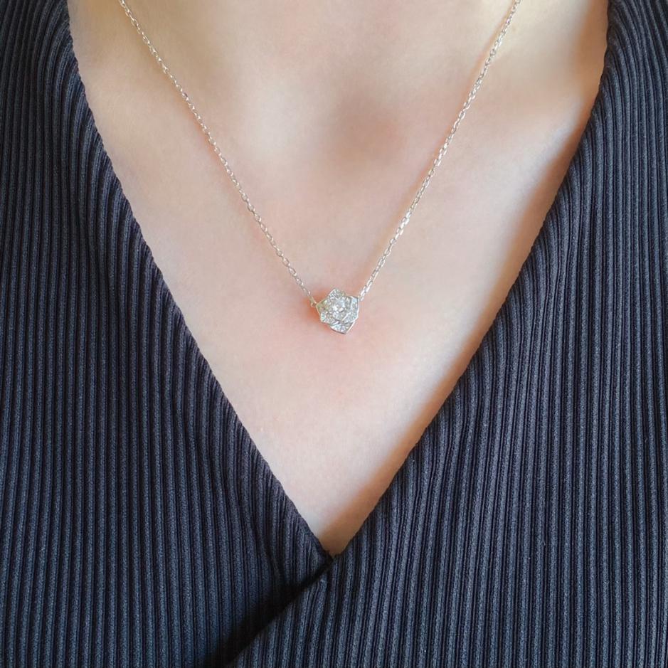 réplica,joyas,joyería,1:1,replica,fake,lujo,barato Collar Piaget Rosa